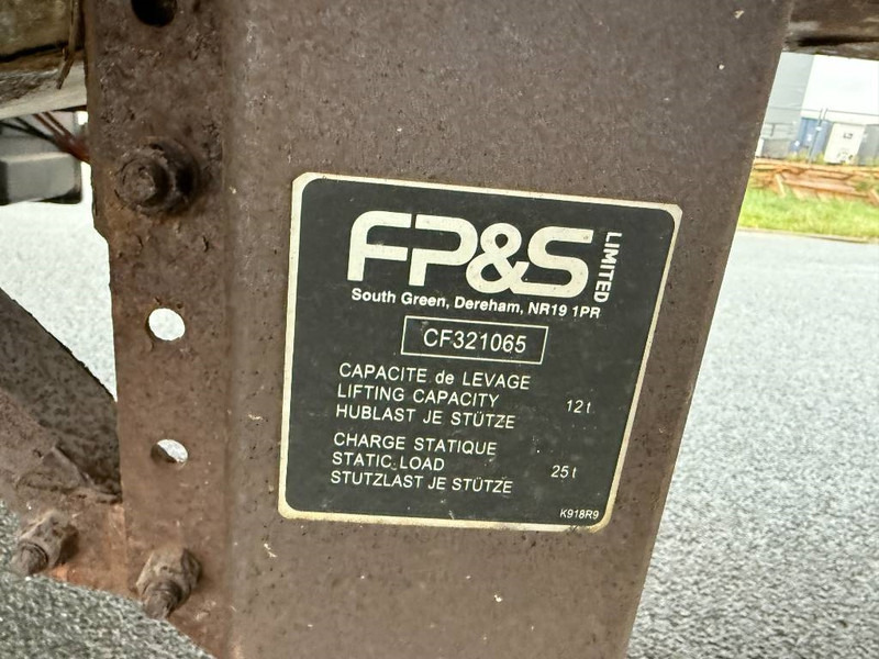 Plato poluprikolica LAG O-3-39 01 - Dutch Trailer / 3 Axles / flatbed: slika 12