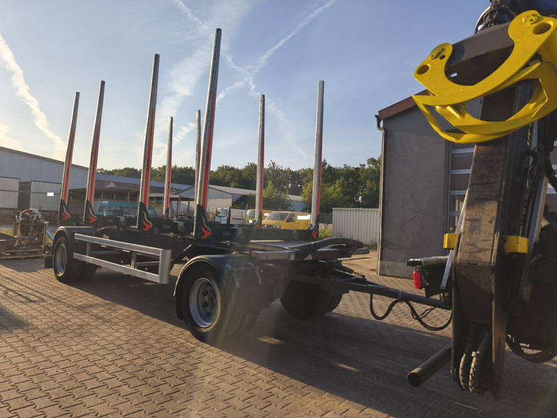 Ebert KHA 18 Exte Holztransporter - Prikolica šticarka: slika 1 Ebert KHA 18 Exte Holztransporter - Prikolica šticarka: slika 1