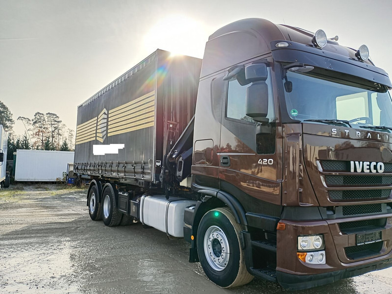 Iveco AS260S42Y/FS CM BDF HIAB 144E-4 HIDUO 12,7 m - Kamion sa ceradom, Kamion sa dizalicom: slika 3 Iveco AS260S42Y/FS CM BDF HIAB 144E-4 HIDUO 12,7 m - Kamion sa ceradom, Kamion sa dizalicom: slika 3