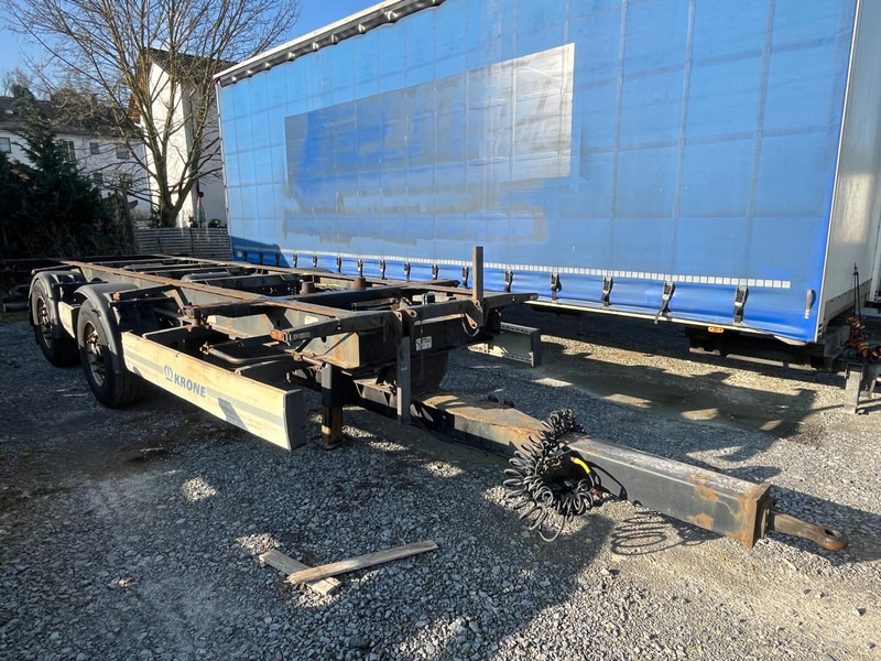 Krone Fahrgestell BDF ZZ 18XF0 DC07CLNF - Prikolica sa golom šasijom: slika 2 Krone Fahrgestell BDF ZZ 18XF0 DC07CLNF - Prikolica sa golom šasijom: slika 2