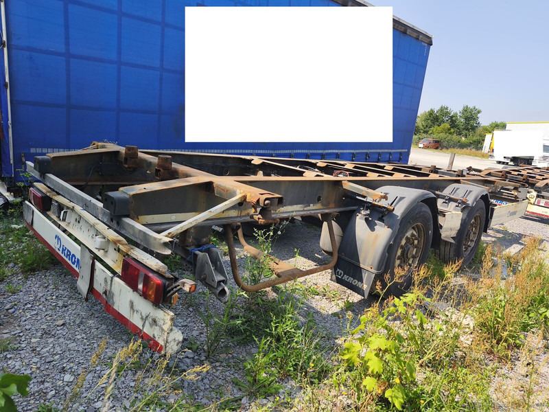 Krone Fahrgestell BDF ZZ 18XF0 DC07CLNF - Prikolica sa golom šasijom: slika 5 Krone Fahrgestell BDF ZZ 18XF0 DC07CLNF - Prikolica sa golom šasijom: slika 5