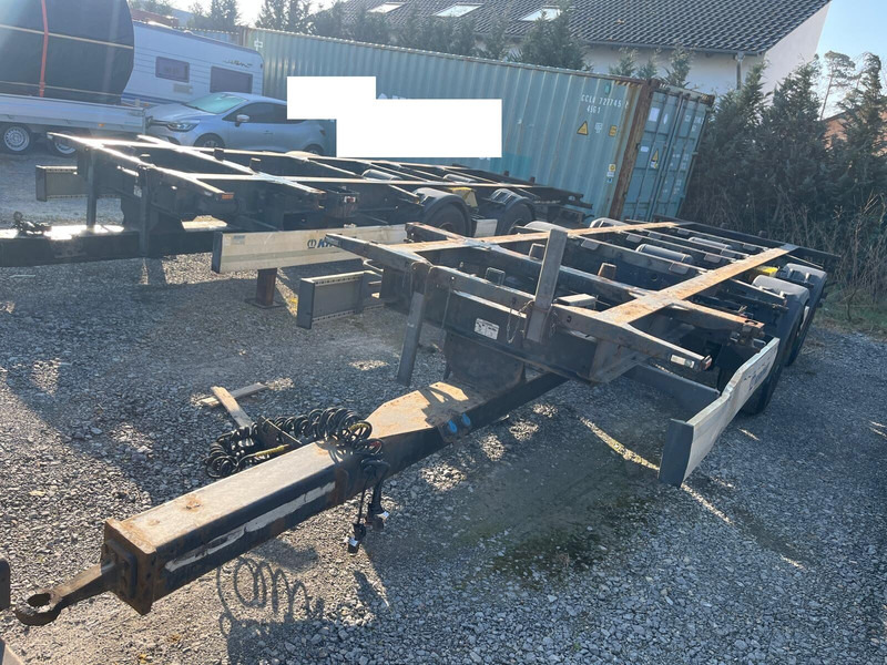 Krone Fahrgestell BDF ZZ 18XF0 DC07CLNF - Prikolica sa golom šasijom: slika 1 Krone Fahrgestell BDF ZZ 18XF0 DC07CLNF - Prikolica sa golom šasijom: slika 1