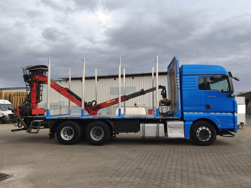 MAN TGX 26.500 Holz-LKW Euro6 6x4 Holztransporter m Palfinger (16) - Šticar, Kamion sa dizalicom: slika 4 MAN TGX 26.500 Holz-LKW Euro6 6x4 Holztransporter m Palfinger (16) - Šticar, Kamion sa dizalicom: slika 4
