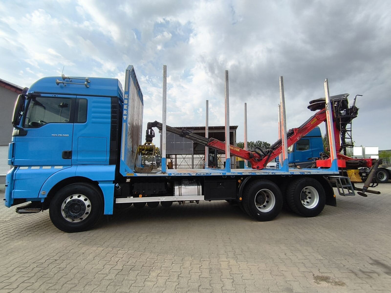 MAN TGX 26.500 Holz-LKW Euro6 6x4 Holztransporter m Palfinger (16) - Šticar, Kamion sa dizalicom: slika 5 MAN TGX 26.500 Holz-LKW Euro6 6x4 Holztransporter m Palfinger (16) - Šticar, Kamion sa dizalicom: slika 5