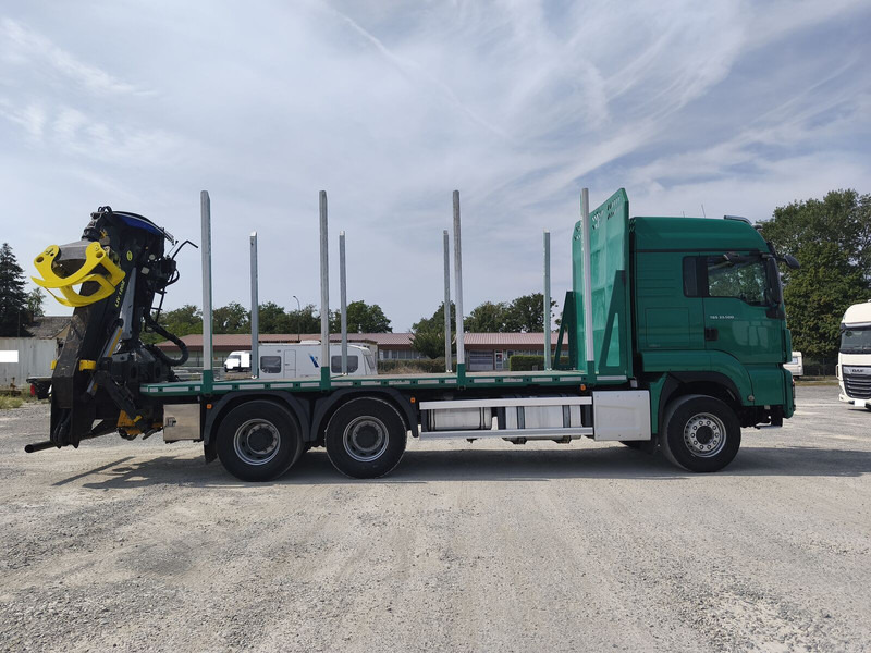MAN TGX 33.500 Holz LKW Euro6 6x4 (9) - Šticar, Kamion sa dizalicom: slika 4 MAN TGX 33.500 Holz LKW Euro6 6x4 (9) - Šticar, Kamion sa dizalicom: slika 4