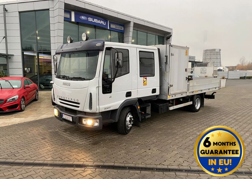 Iveco Eurocargo ML80E17 / HDS HMF / 1 Owner / Doka - Kamion sa tovarnim sandukom, Kamion sa dizalicom: slika 1 Iveco Eurocargo ML80E17 / HDS HMF / 1 Owner / Doka - Kamion sa tovarnim sandukom, Kamion sa dizalicom: slika 1