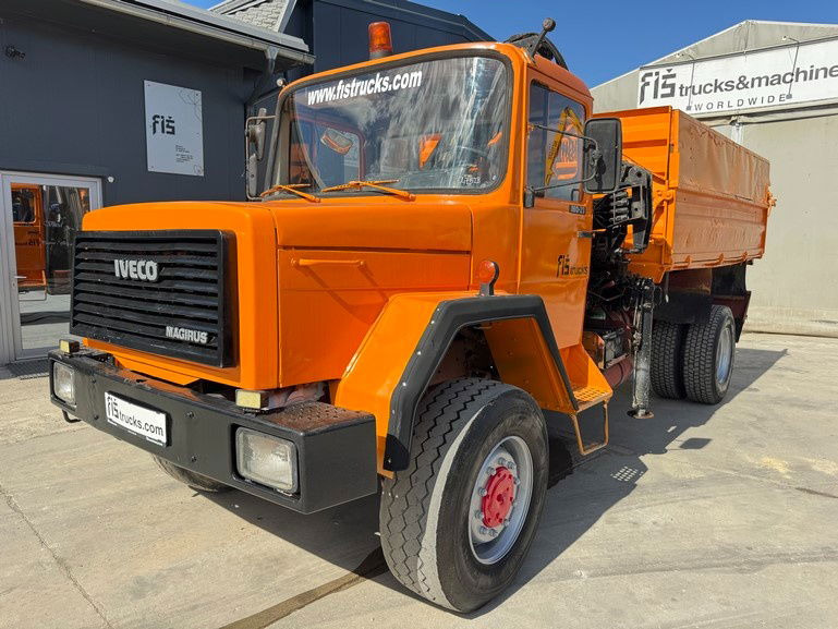 Iveco 160-23 4x4 tipper - crane 9m - Istovarivač: slika 1 Iveco 160-23 4x4 tipper - crane 9m - Istovarivač: slika 1