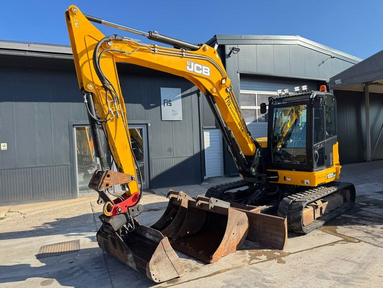 JCB 100C-1 - 3X Buckets - 2018 Year - 4300 Hours - Mini bager: slika 1 JCB 100C-1 - 3X Buckets - 2018 Year - 4300 Hours - Mini bager: slika 1