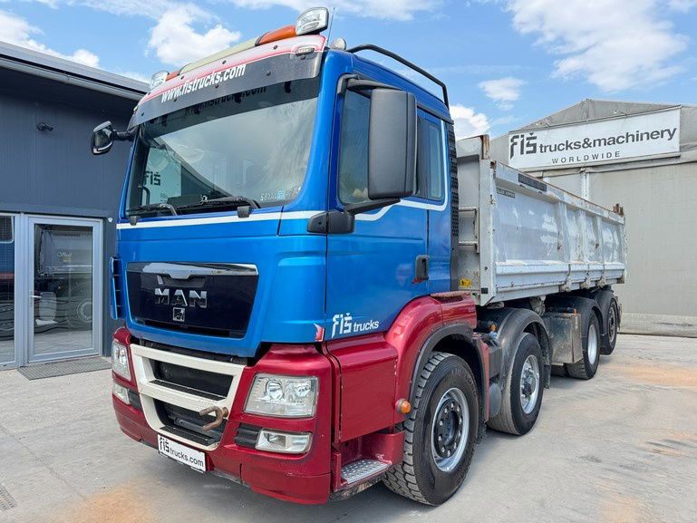 MAN TGS 35.480 8x4 HL-6 bordmatic tipper - euro 5 - Istovarivač: slika 1 MAN TGS 35.480 8x4 HL-6 bordmatic tipper - euro 5 - Istovarivač: slika 1