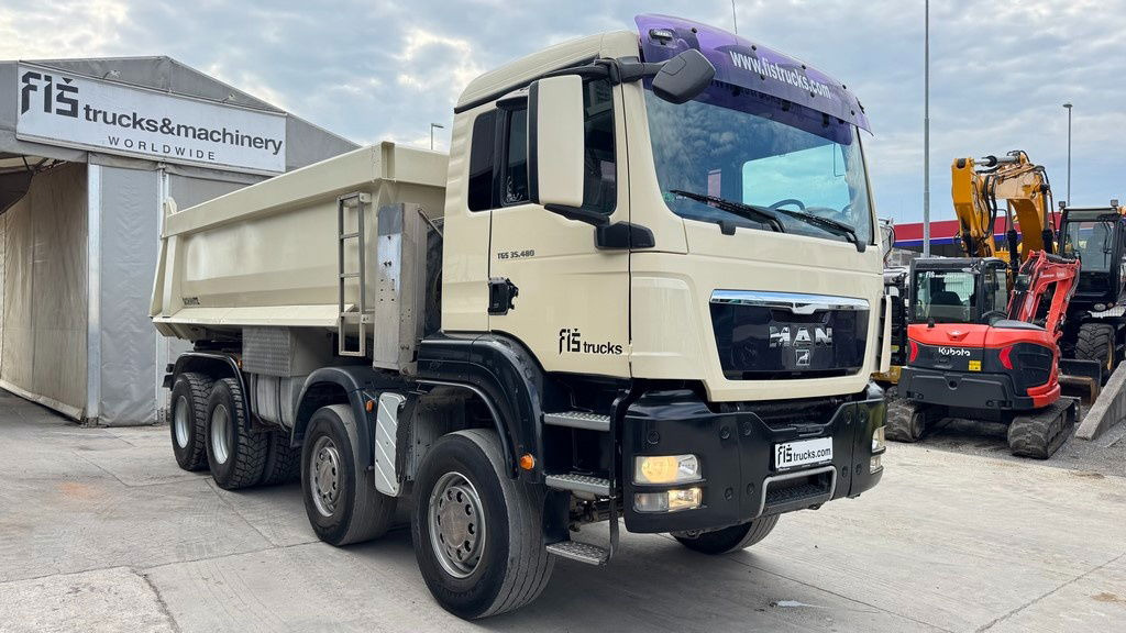 MAN TGS 35.480 8x4 schmitz dumper tipper - Istovarivač: slika 3 MAN TGS 35.480 8x4 schmitz dumper tipper - Istovarivač: slika 3