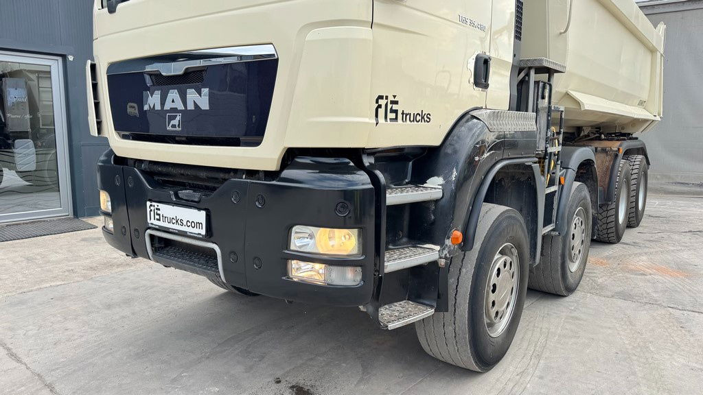 MAN TGS 35.480 8x4 schmitz dumper tipper - Istovarivač: slika 2 MAN TGS 35.480 8x4 schmitz dumper tipper - Istovarivač: slika 2