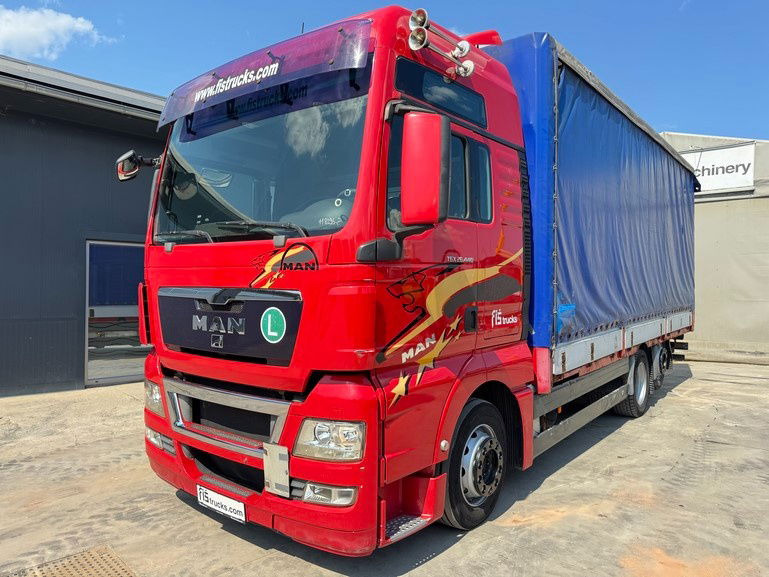 MAN TGX 26.440 6x2 box truck - retarder - lifting+steering axle - Kamion sa zatvorenim sandukom: slika 1 MAN TGX 26.440 6x2 box truck - retarder - lifting+steering axle - Kamion sa zatvorenim sandukom: slika 1