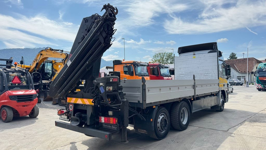 Mercedes-Benz Actros 2541 6x2 stake body - Hiab XS 144 Hipro 17.3M - Kamion sa tovarnim sandukom, Kamion sa dizalicom: slika 5 Mercedes-Benz Actros 2541 6x2 stake body - Hiab XS 144 Hipro 17.3M - Kamion sa tovarnim sandukom, Kamion sa dizalicom: slika 5