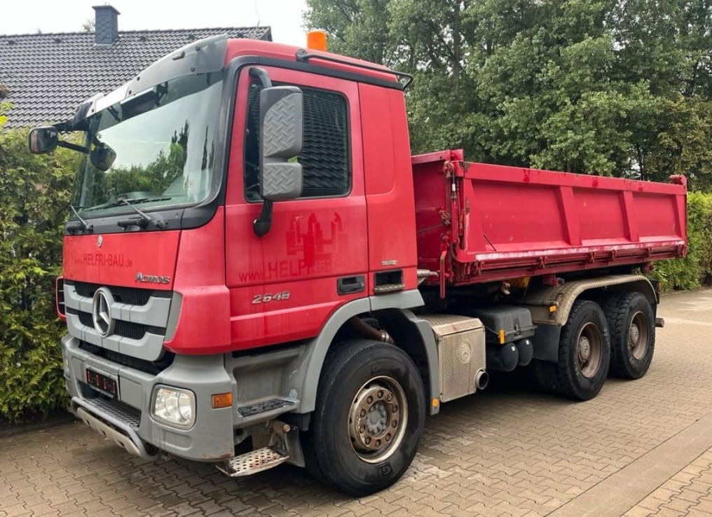 Mercedes-Benz Actros 2648 6X4 3 sided tipper - Istovarivač: slika 1 Mercedes-Benz Actros 2648 6X4 3 sided tipper - Istovarivač: slika 1