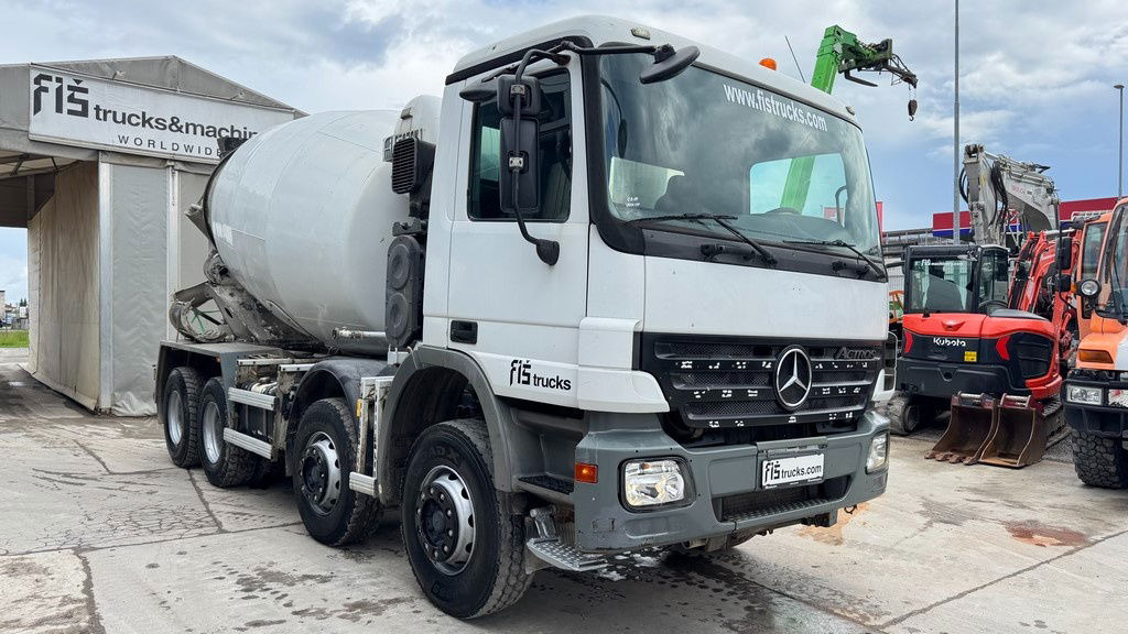Mercedes-Benz Actros 3241 8x4 mixer 9m3 - Mikser za beton: slika 3 Mercedes-Benz Actros 3241 8x4 mixer 9m3 - Mikser za beton: slika 3
