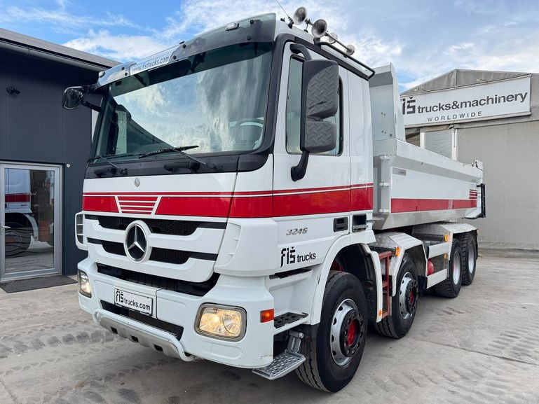 Mercedes-Benz Actros 3246 8X4 mulda tipper - retarder - hydr. back door - Istovarivač: slika 1 Mercedes-Benz Actros 3246 8X4 mulda tipper - retarder - hydr. back door - Istovarivač: slika 1