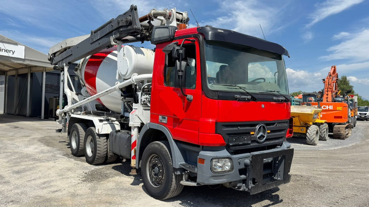 Mercedes-Benz Actros 3341 6x4 7m3 + 24m Cifa - Mikser za beton: slika 3 Mercedes-Benz Actros 3341 6x4 7m3 + 24m Cifa - Mikser za beton: slika 3