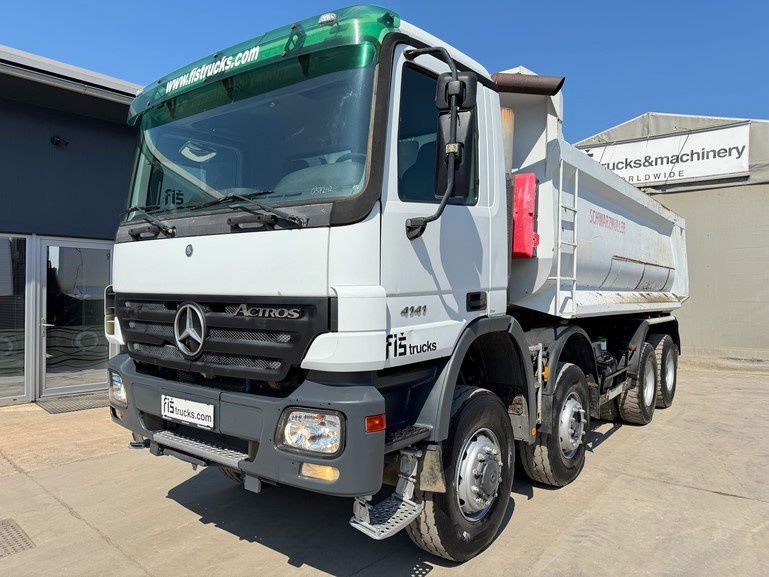Mercedes-Benz Actros 4141 K 8x6 schwarzmuller mulda tipper - Istovarivač: slika 1 Mercedes-Benz Actros 4141 K 8x6 schwarzmuller mulda tipper - Istovarivač: slika 1