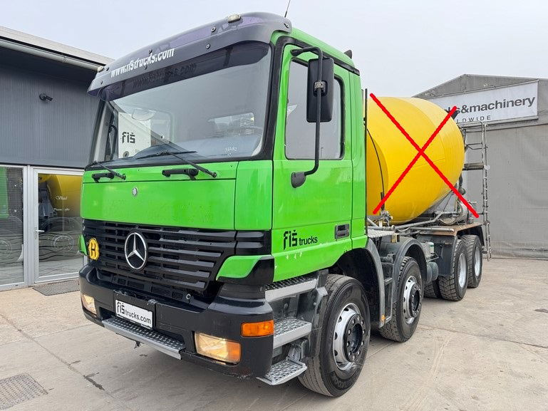Mercedes-Benz Actros 4143 8x4 chassis - big axle - Kamion sa golom šasijom i zatvorenom kabinom: slika 1 Mercedes-Benz Actros 4143 8x4 chassis - big axle - Kamion sa golom šasijom i zatvorenom kabinom: slika 1