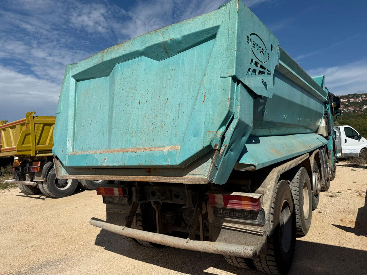 Mercedes-Benz Actros 4448 10x4 mulda tipper - euro 5 - lifting axle - Istovarivač: slika 4 Mercedes-Benz Actros 4448 10x4 mulda tipper - euro 5 - lifting axle - Istovarivač: slika 4