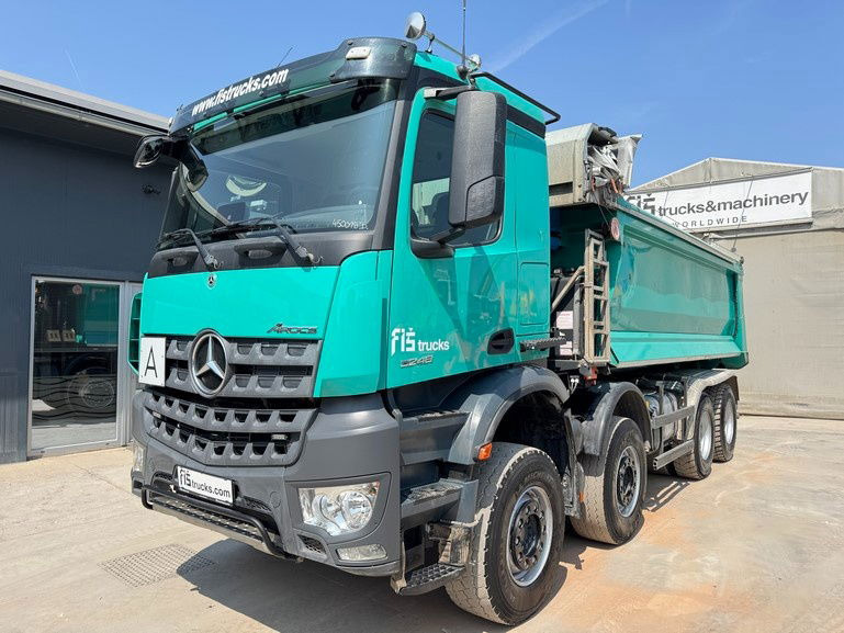 Mercedes-Benz Arocs 3248 8X4 mulda tipper - electric taurpaulin - Istovarivač: slika 1 Mercedes-Benz Arocs 3248 8X4 mulda tipper - electric taurpaulin - Istovarivač: slika 1