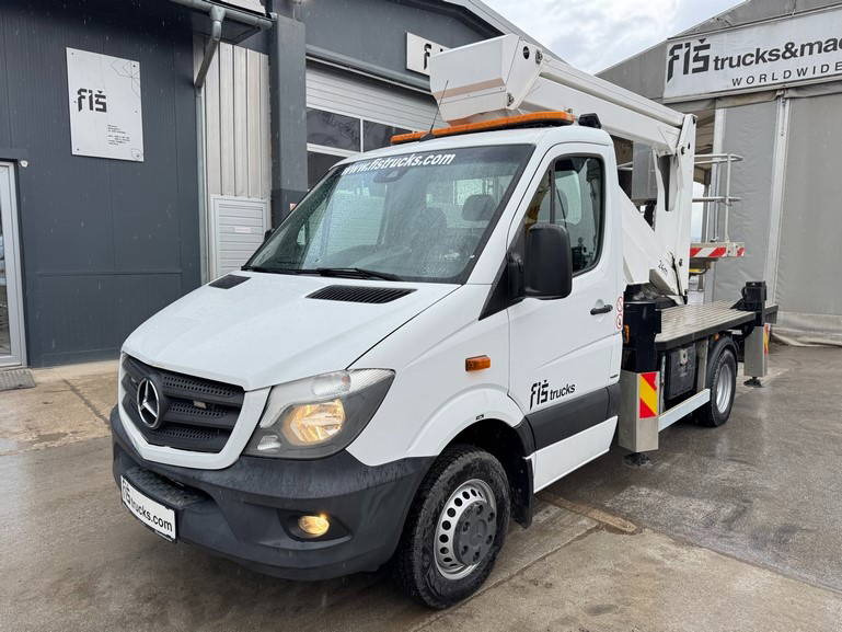 Mercedes-Benz Sprinter S 516 CDI - paflinger platform 24m - AC - Vazdušna platforma montirana na kamion: slika 1 Mercedes-Benz Sprinter S 516 CDI - paflinger platform 24m - AC - Vazdušna platforma montirana na kamion: slika 1