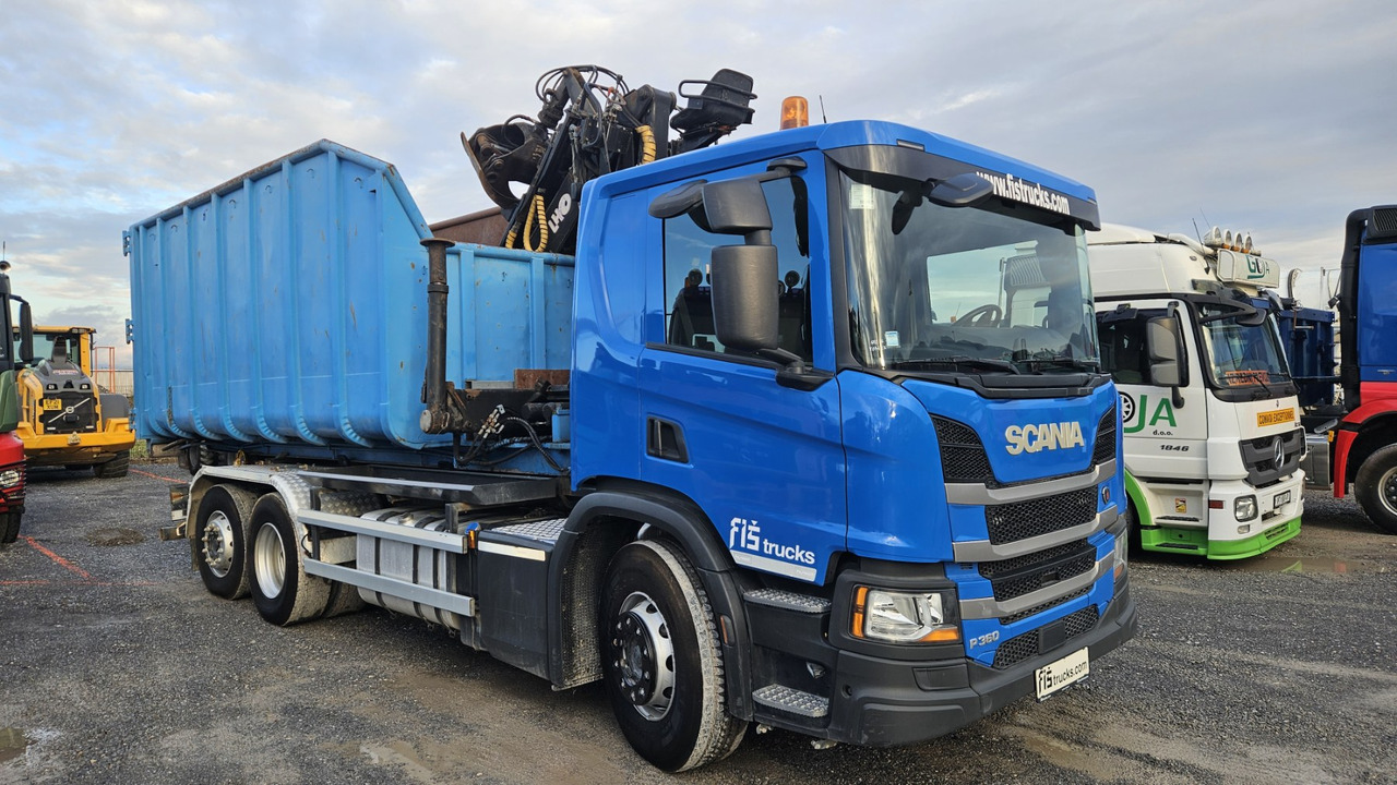 Scania P 360 6x2 palfinger abroll tipper - steering axle - Kamion za prevoz kontejnera/ Kamion sa promenjivim sandukom: slika 3 Scania P 360 6x2 palfinger abroll tipper - steering axle - Kamion za prevoz kontejnera/ Kamion sa promenjivim sandukom: slika 3