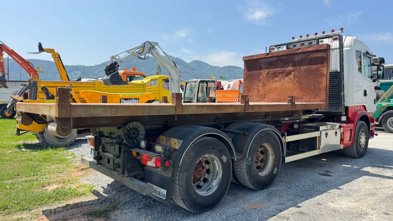 Scania R400 6x2 abroll tipper + plato - Kamion za prevoz kontejnera/ Kamion sa promenjivim sandukom: slika 4 Scania R400 6x2 abroll tipper + plato - Kamion za prevoz kontejnera/ Kamion sa promenjivim sandukom: slika 4