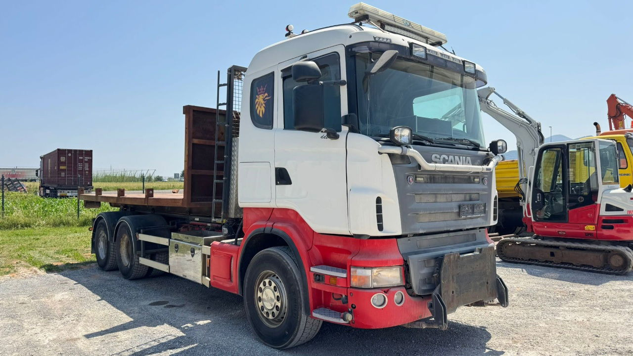 Scania R400 6x2 abroll tipper + plato - Kamion za prevoz kontejnera/ Kamion sa promenjivim sandukom: slika 3 Scania R400 6x2 abroll tipper + plato - Kamion za prevoz kontejnera/ Kamion sa promenjivim sandukom: slika 3