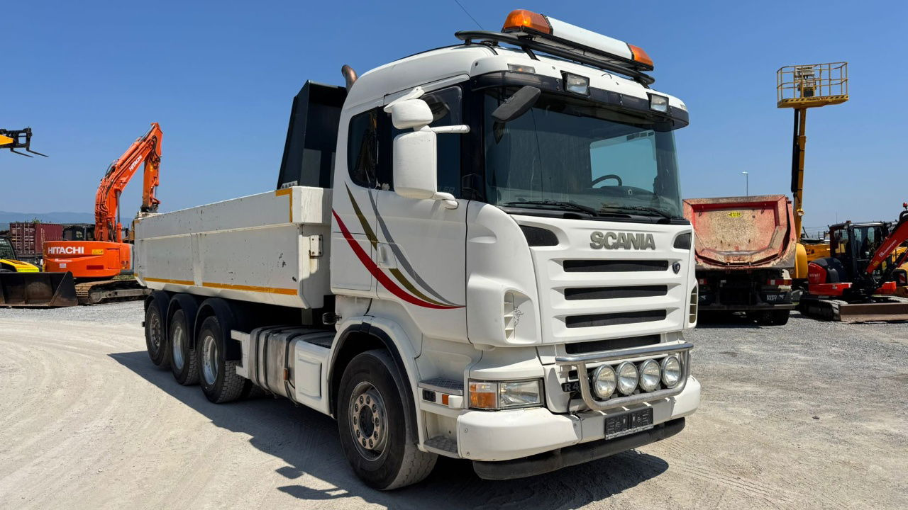 Scania R480 8x4 tipper - lifitng axle - Istovarivač: slika 2 Scania R480 8x4 tipper - lifitng axle - Istovarivač: slika 2