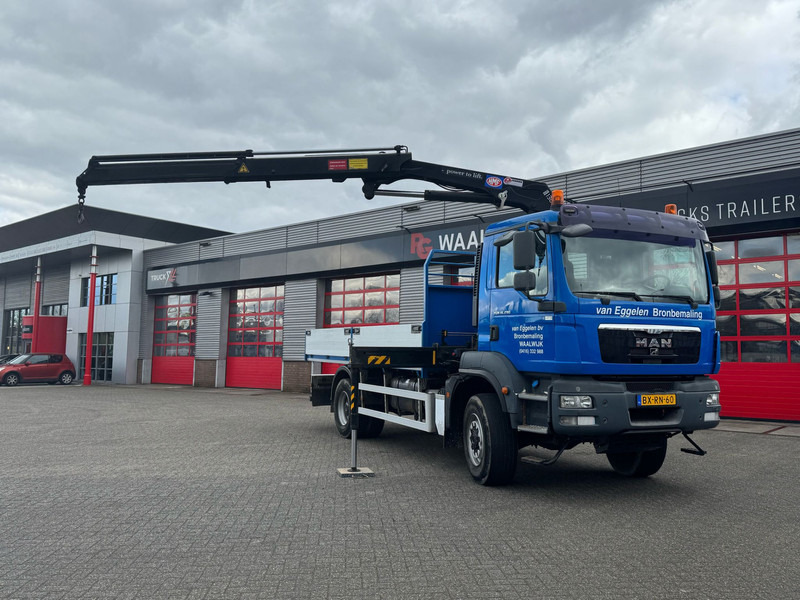MAN TGM 18-290 4x4 Kraan met Open laadbak HMF Kraan 13 T - Kamion sa dizalicom: slika 5 MAN TGM 18-290 4x4 Kraan met Open laadbak HMF Kraan 13 T - Kamion sa dizalicom: slika 5