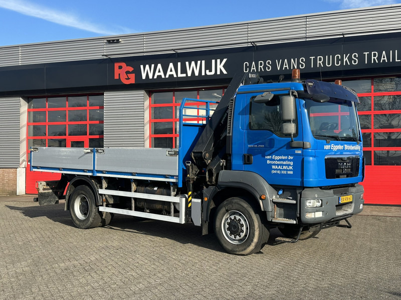 MAN TGM 18-290 4x4 Kraan met Open laadbak HMF Kraan 13 T - Kamion sa dizalicom: slika 3 MAN TGM 18-290 4x4 Kraan met Open laadbak HMF Kraan 13 T - Kamion sa dizalicom: slika 3