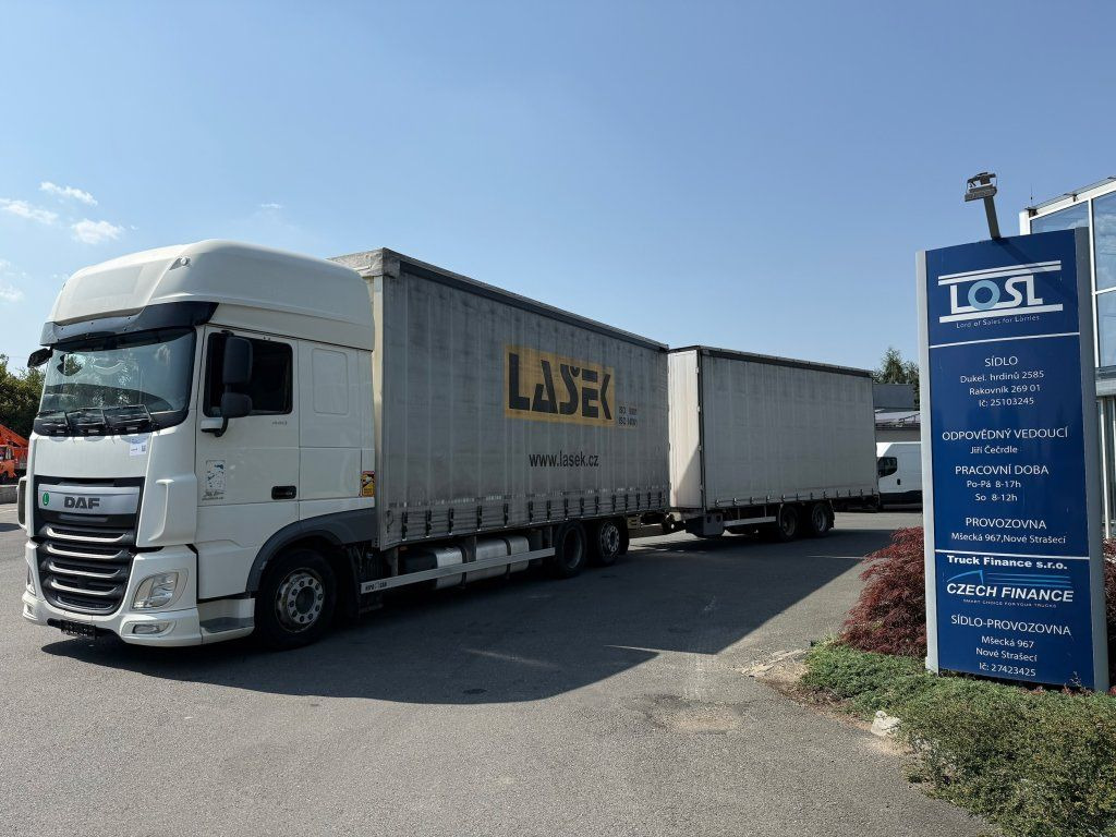 DAF XF440 EURO 6 6x2 + Agrikom - Kamion sa ceradom: slika 1 DAF XF440 EURO 6 6x2 + Agrikom - Kamion sa ceradom: slika 1