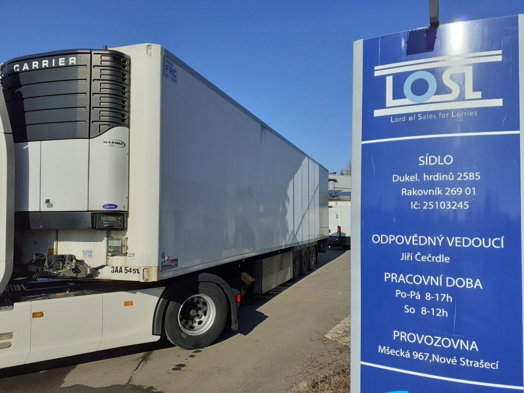 Lamberet LVF S3 Carrier Maxima 1300 - Poluprikolica sa zatvorenim sandukom: slika 1 Lamberet LVF S3 Carrier Maxima 1300 - Poluprikolica sa zatvorenim sandukom: slika 1