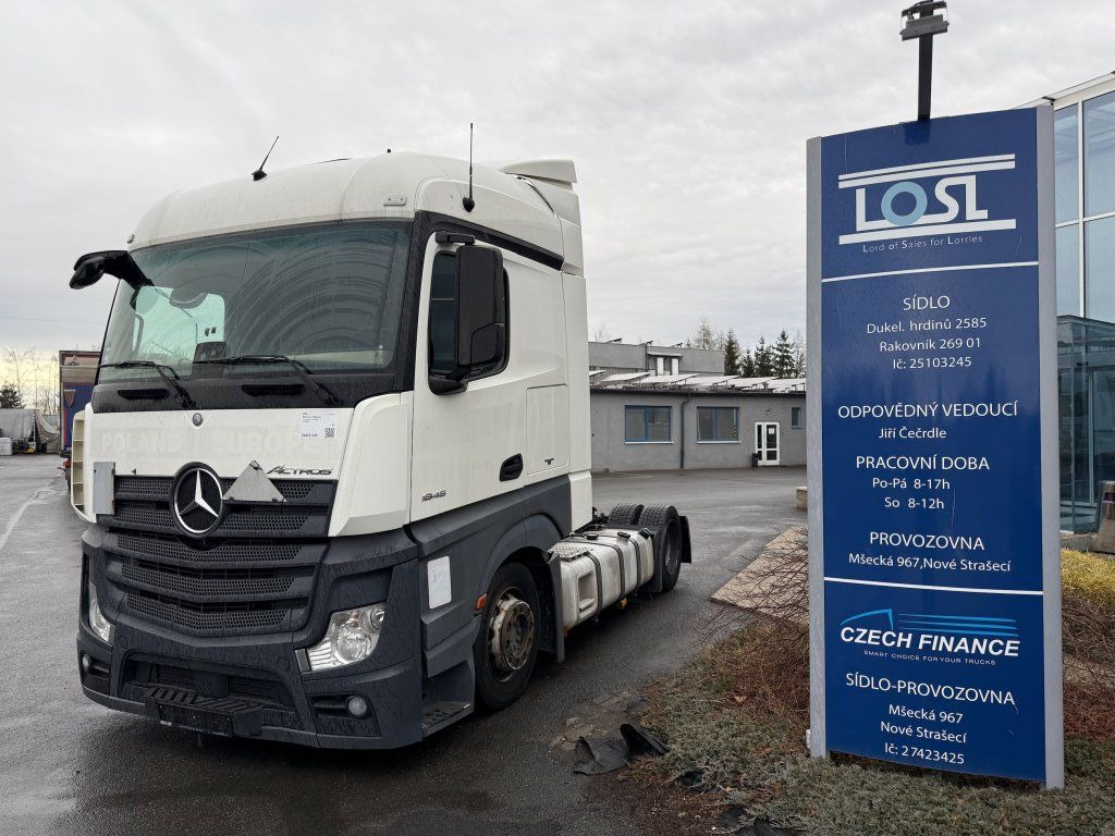 Mercedes-Benz 1845 Actros EURO 6 MEGA/lowdeck - Tegljač: slika 1 Mercedes-Benz 1845 Actros EURO 6 MEGA/lowdeck - Tegljač: slika 1