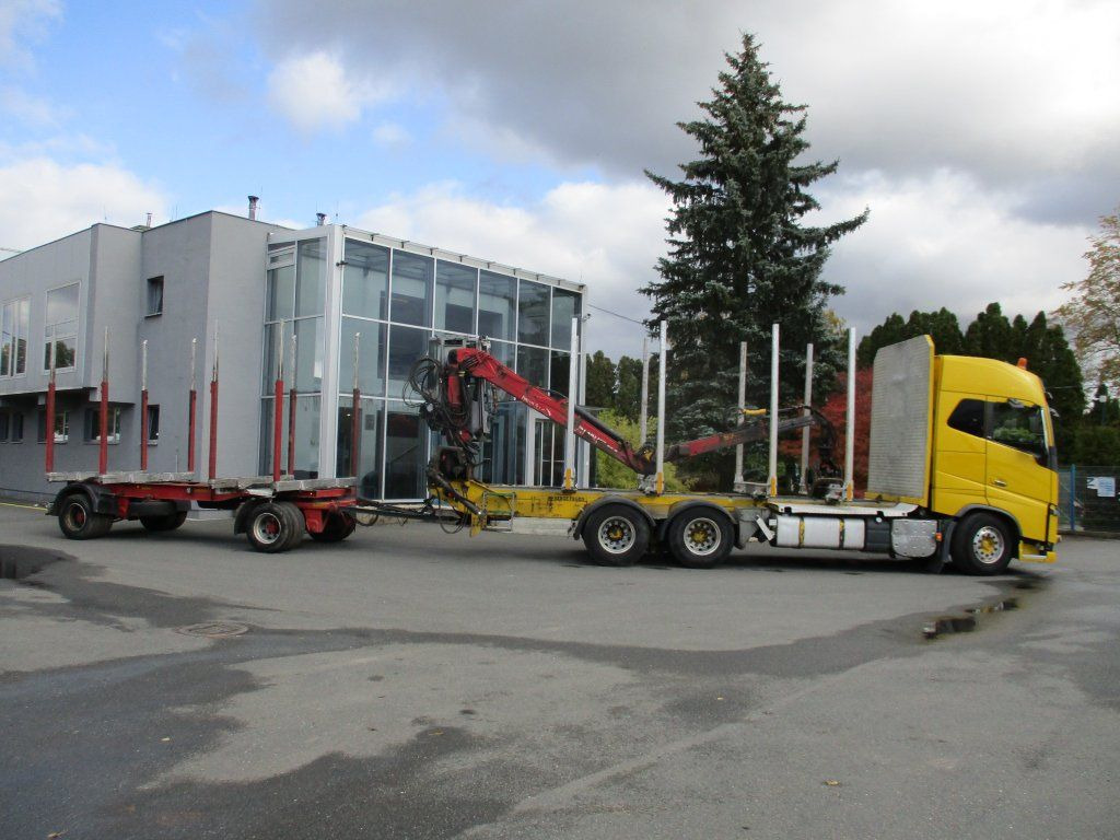 Volvo FH 16 750 6x4 + Fliegl - Šticar, Kamion sa dizalicom: slika 4 Volvo FH 16 750 6x4 + Fliegl - Šticar, Kamion sa dizalicom: slika 4