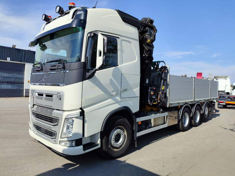 Volvo FH 500 | 8X4 | HIAB 408 E-6 | JIB 70X-4 | TULOSSA - Kamion sa tovarnim sandukom, Kamion sa dizalicom: slika 1 Volvo FH 500 | 8X4 | HIAB 408 E-6 | JIB 70X-4 | TULOSSA - Kamion sa tovarnim sandukom, Kamion sa dizalicom: slika 1