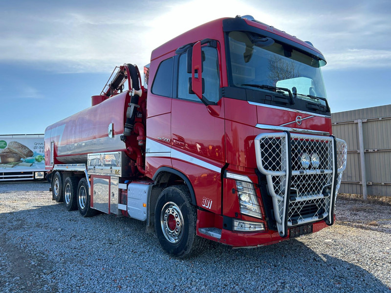 Volvo FH 500 8x4*4 KORP&SON 10000 + 10500 l / VACUUM Vacustar W1600R / PRESSURE Uraca KF716 - 350 l/min - 170 bar / TULOSSA - Vakuumska cisterna: slika 2 Volvo FH 500 8x4*4 KORP&SON 10000 + 10500 l / VACUUM Vacustar W1600R / PRESSURE Uraca KF716 - 350 l/min - 170 bar / TULOSSA - Vakuumska cisterna: slika 2