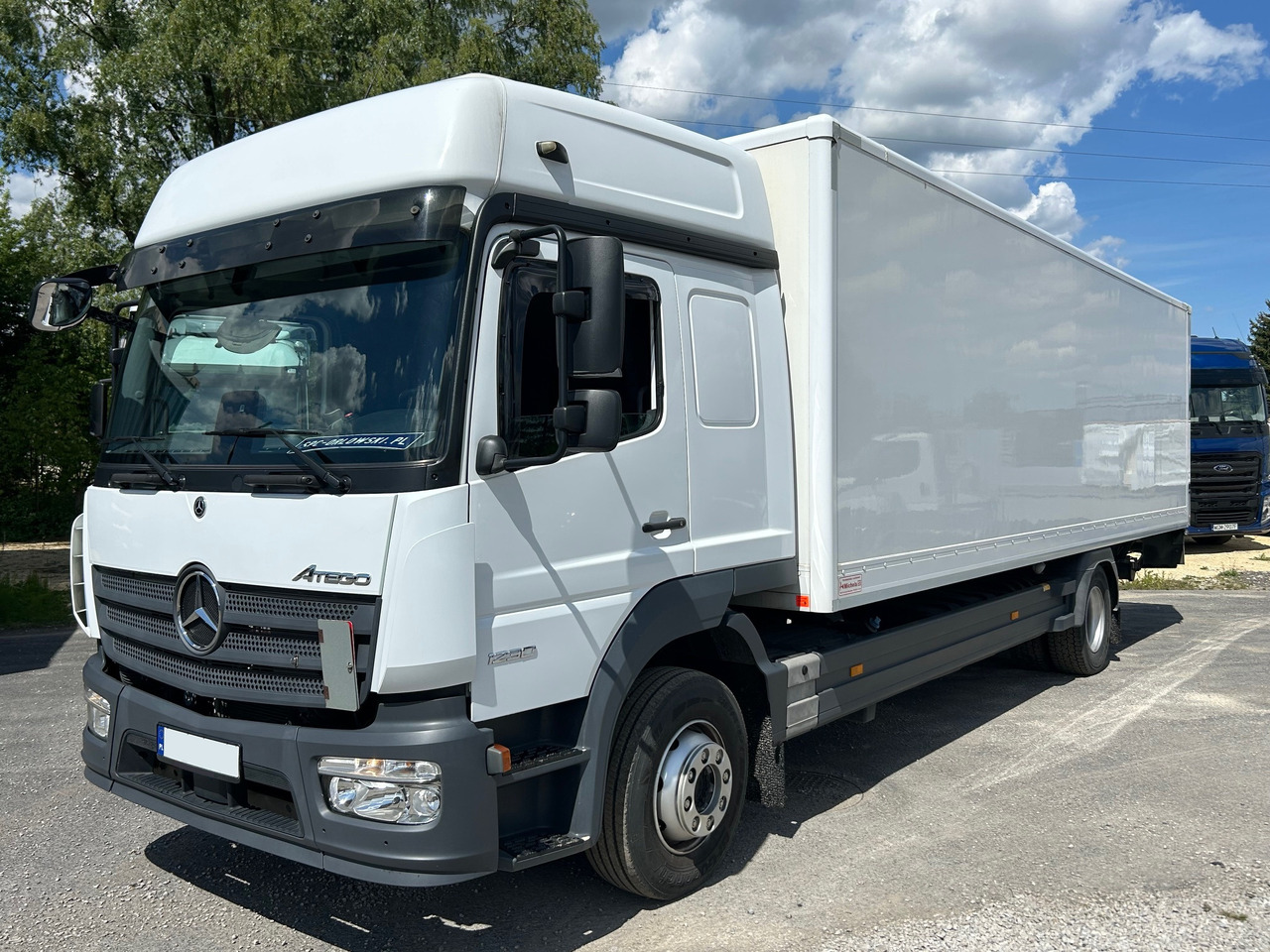 MERCEDES-BENZ ATEGO 1230 / BIGSPACE / 2020 / KOFFER 19 EPAL / LBW 2T - Kamion sa zatvorenim sandukom: slika 1 MERCEDES-BENZ ATEGO 1230 / BIGSPACE / 2020 / KOFFER 19 EPAL / LBW 2T - Kamion sa zatvorenim sandukom: slika 1