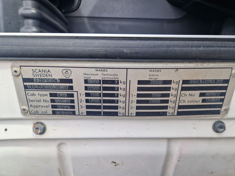 Scania 94 310 - Hladnjača: slika 4 Scania 94 310 - Hladnjača: slika 4