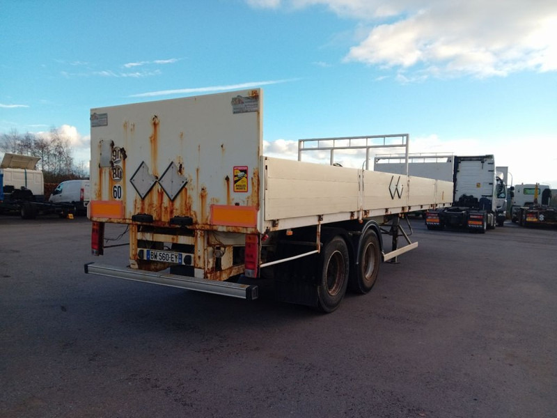 Trailor 2 axles / Full steel - rail side/ridelles - Plato poluprikolica: slika 2 Trailor 2 axles / Full steel - rail side/ridelles - Plato poluprikolica: slika 2
