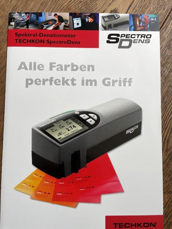 Compact spectral densitometer Techkon SpectroDens Premium - Štamparska mašina: slika 2 Compact spectral densitometer Techkon SpectroDens Premium - Štamparska mašina: slika 2