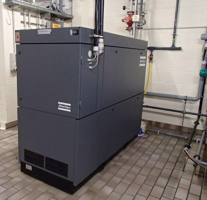 Frequency controlled screw compressor Atlas Copco GA 55 W - Kompresor za vazduh: slika 1 Frequency controlled screw compressor Atlas Copco GA 55 W - Kompresor za vazduh: slika 1