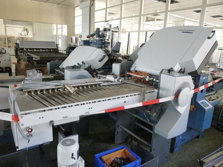 Heidelberg Stahlfolder PFH-82 pallet feeder with SSP-82 slitter shaft station - Savijačica papira: slika 4 Heidelberg Stahlfolder PFH-82 pallet feeder with SSP-82 slitter shaft station - Savijačica papira: slika 4
