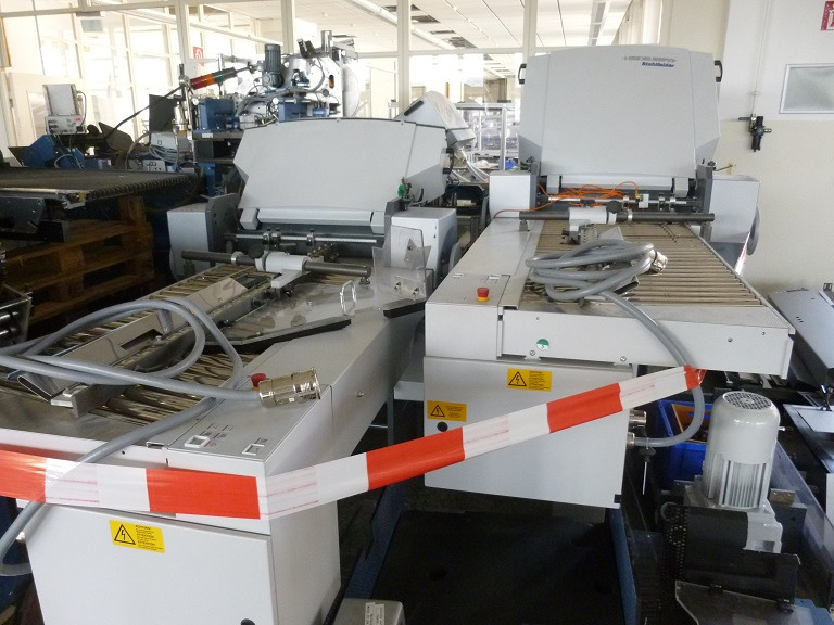 Heidelberg Stahlfolder PFH-82 pallet feeder with SSP-82 slitter shaft station - Savijačica papira: slika 2 Heidelberg Stahlfolder PFH-82 pallet feeder with SSP-82 slitter shaft station - Savijačica papira: slika 2