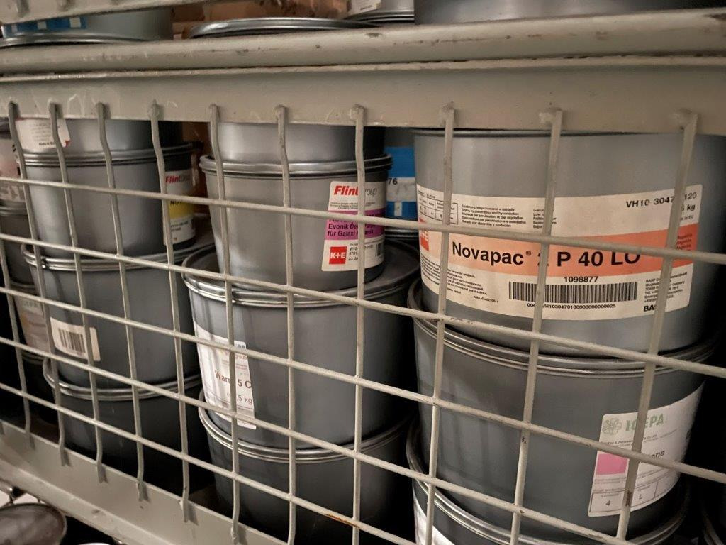 Offset Printing Ink Stock Printing Ink Remnants Special Colors Original Packed - Ofset mašina: slika 5 Offset Printing Ink Stock Printing Ink Remnants Special Colors Original Packed - Ofset mašina: slika 5