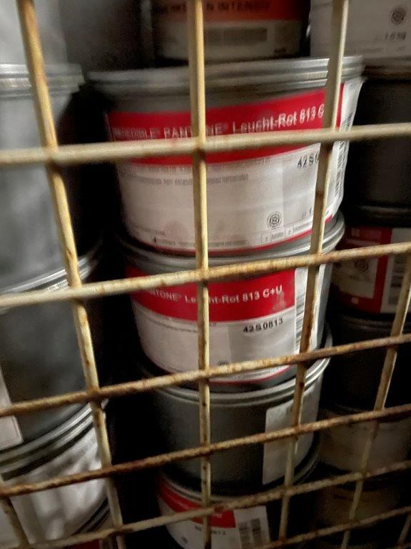 Offset Printing Ink Stock Printing Ink Remnants Special Colors Original Packed - Ofset mašina: slika 4 Offset Printing Ink Stock Printing Ink Remnants Special Colors Original Packed - Ofset mašina: slika 4