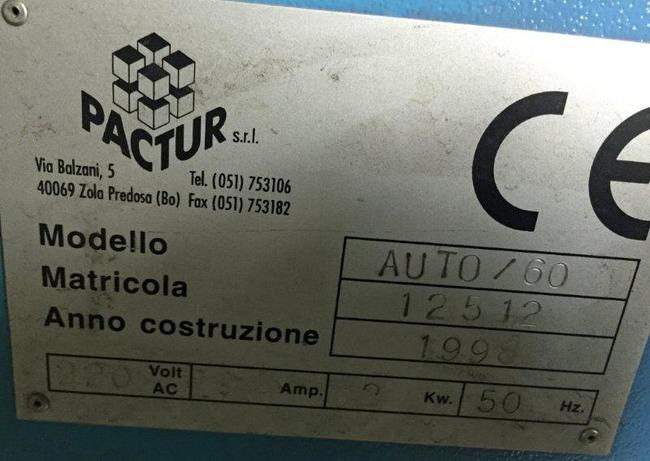 Pactur Ladypack Auto 60 fully automatic angle shrink machine - Mašina za pakovanje: slika 3 Pactur Ladypack Auto 60 fully automatic angle shrink machine - Mašina za pakovanje: slika 3