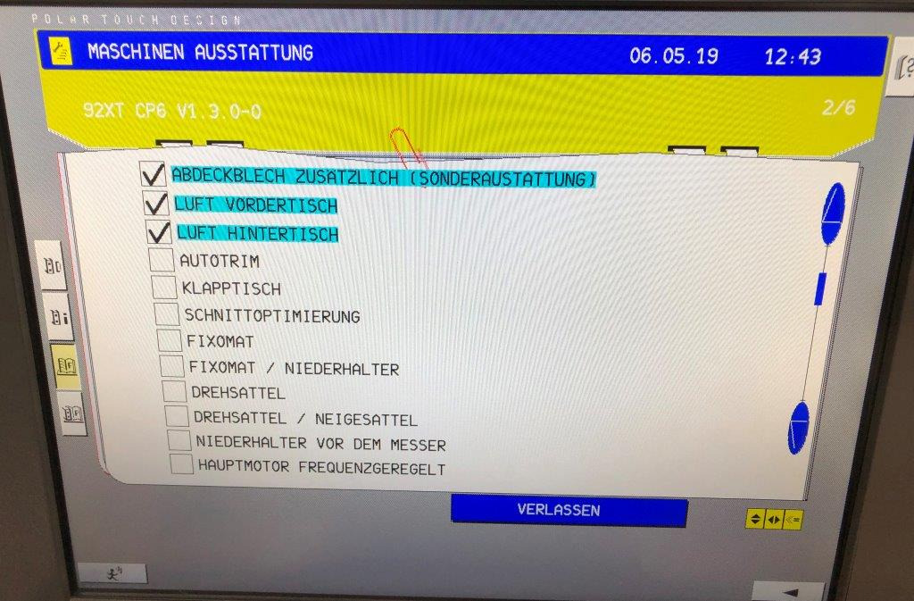 Polar 92 XT high-speed cutting line with RA-2 vibrator, optional LW 450 lift and counting scale - Mašina za rezanje papira: slika 5 Polar 92 XT high-speed cutting line with RA-2 vibrator, optional LW 450 lift and counting scale - Mašina za rezanje papira: slika 5