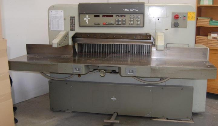 Polar Mohr 115 EMC high speed cutter - Mašina za rezanje papira: slika 1 Polar Mohr 115 EMC high speed cutter - Mašina za rezanje papira: slika 1